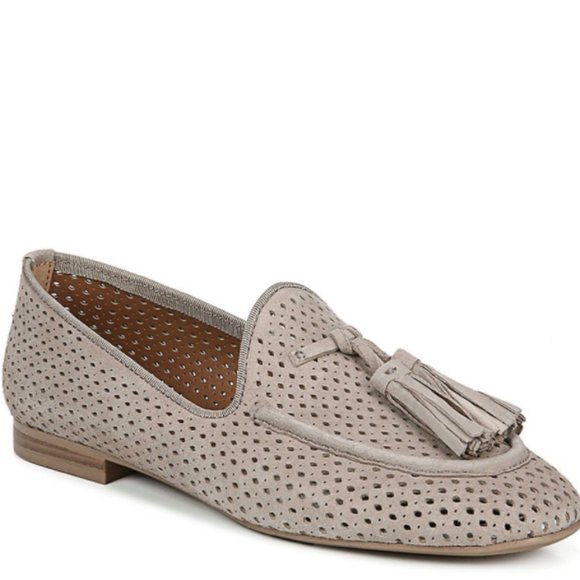 Franco Sarto Shoes - Franco Sarto Suede Cocco Tassel California Chop Out Loafer 8.5